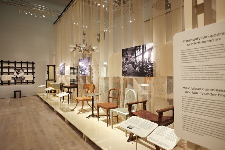 NK:s möbler utställning Sörmlands museum