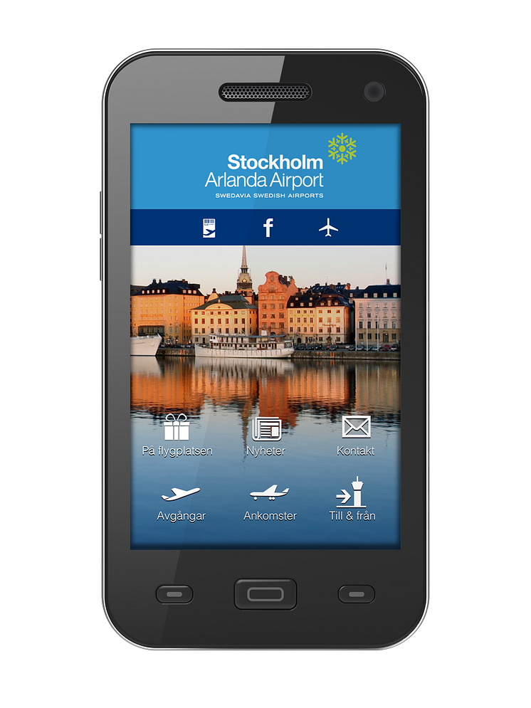 Swedavia Swedish Airport app. 