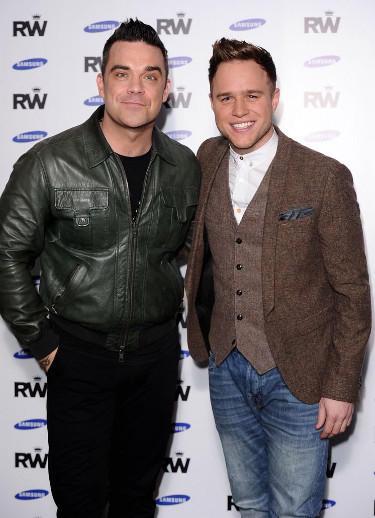 Robbie Williams & Olly Murs