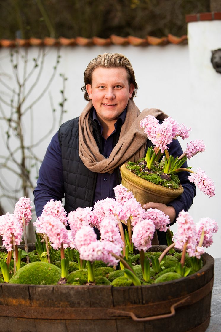 Karl Fredrik på Eklaholm vtycker om svenskodlade hyacinter