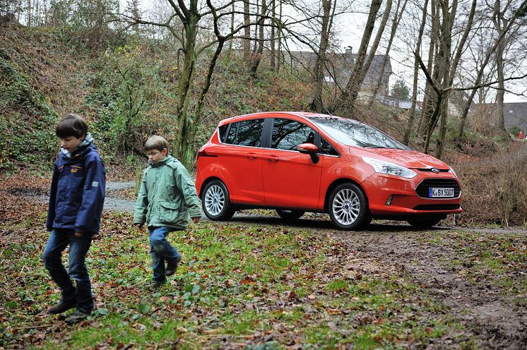 Nya Ford B-MAX - nu också barnfamiljstestad!