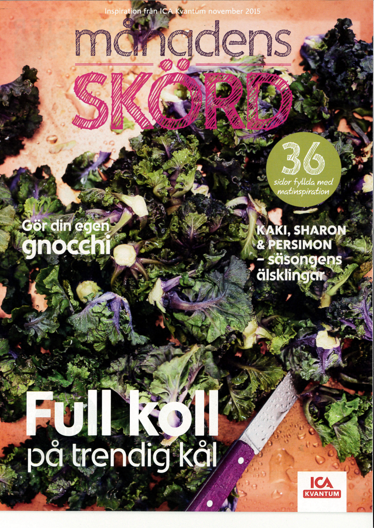 Flower sprouts blir uppmärksammade i tidningen Månadens Skörd!