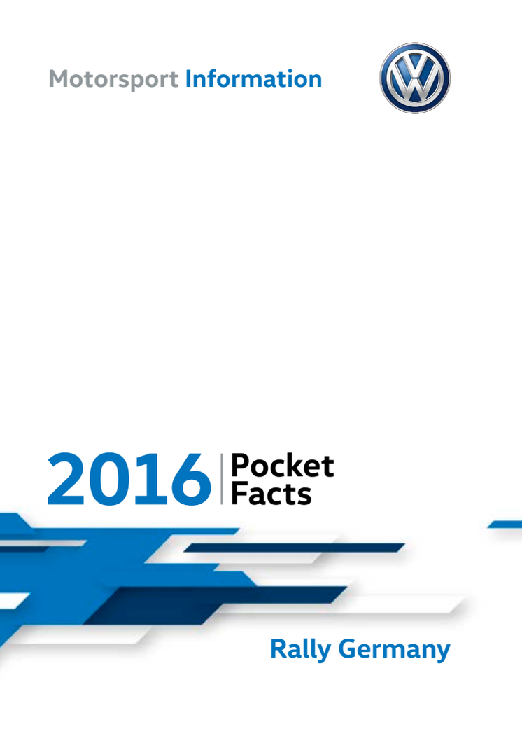 Pocket facts Rally Germany 2016