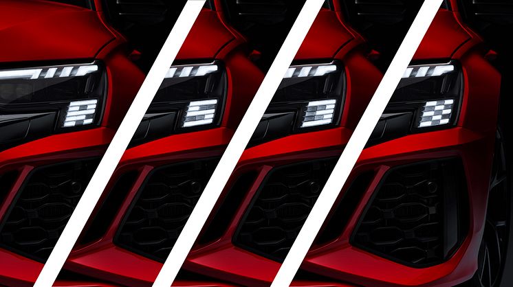 Audi RS 3 med Matrix LED-forlygter