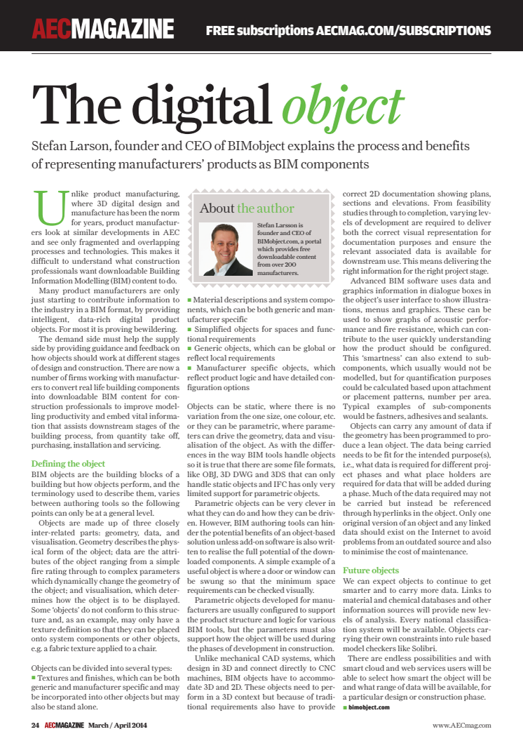 "The digital object"