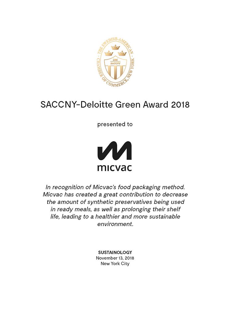 Micvac_Sustainology-Diploma_Green Award Micvac