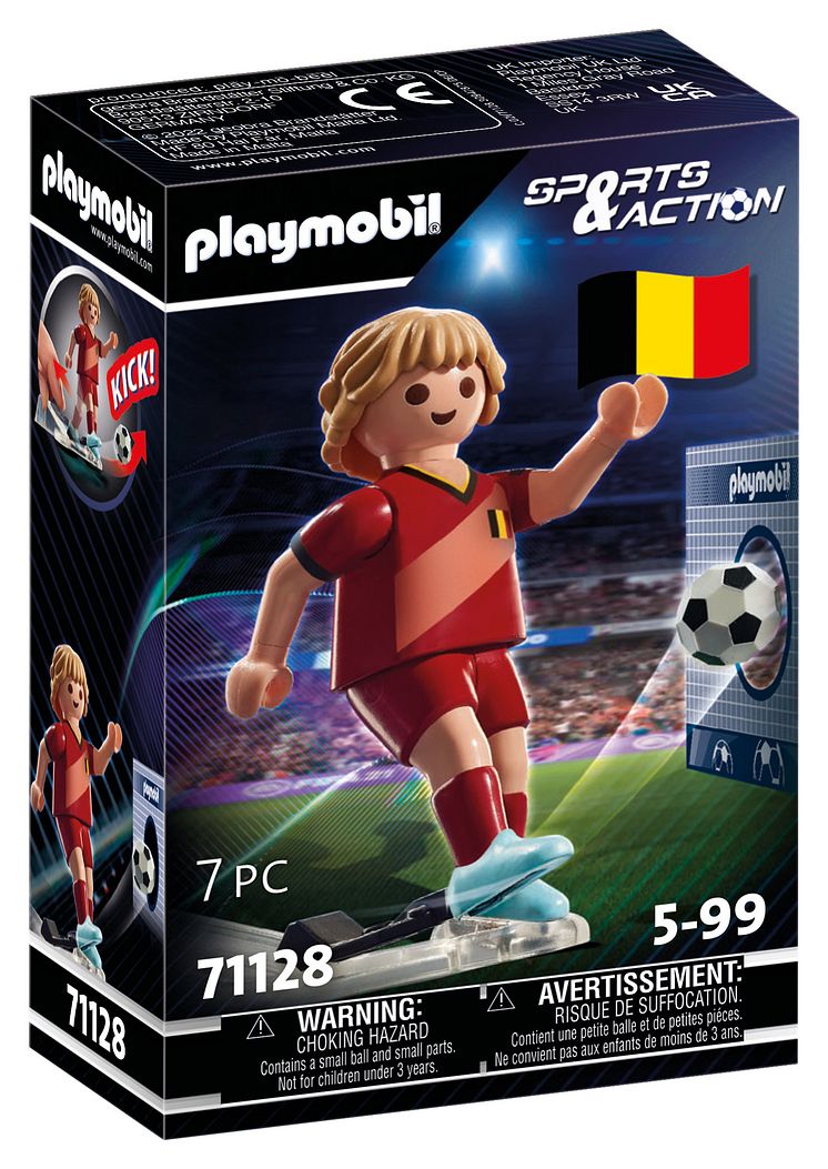 Fußballspieler Belgien (71128) von PLAYMOBIL