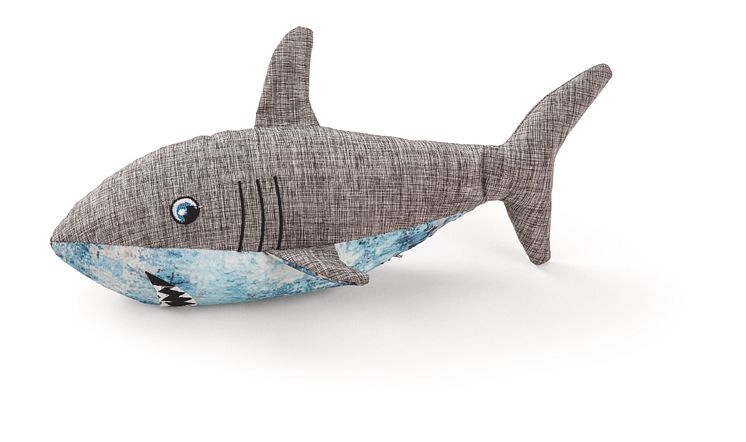 Little&Bigger Recycled PET Dog Toy Shark_.jpg