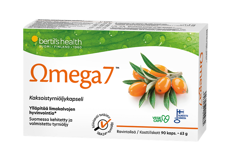 Omega7 kaksoistyrniöljykapselit