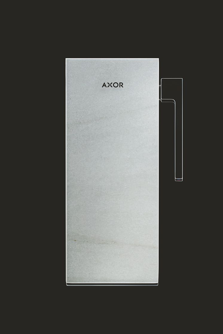 AXOR MyEdition designplade i hvid marmor