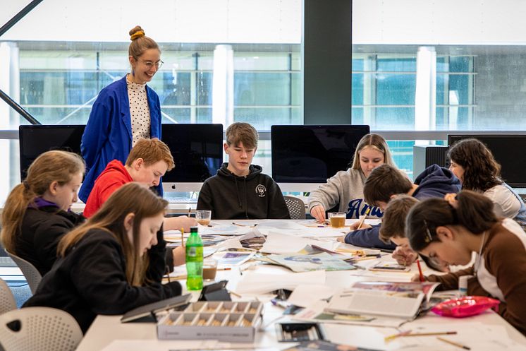Northumbria University joins National Saturday Club network. Image by Eilidh McKibbin