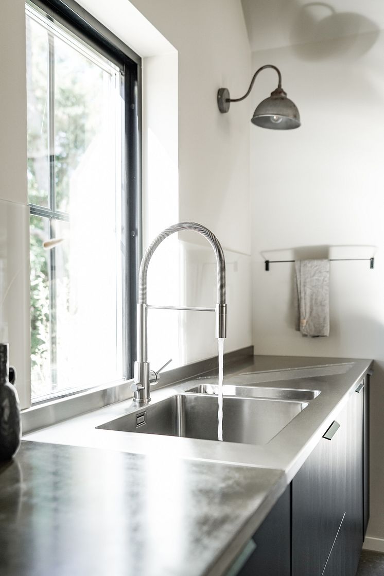 Scandtap Home Portraits Naturnära och Modernt Primy Köksblandare Steel Pro