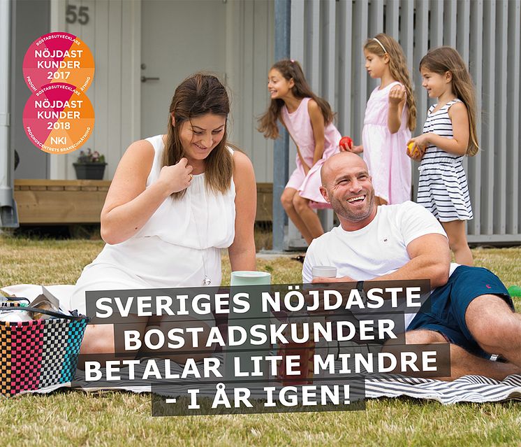 NKI 2018 - Sveriges nöjdaste bostadskunder
