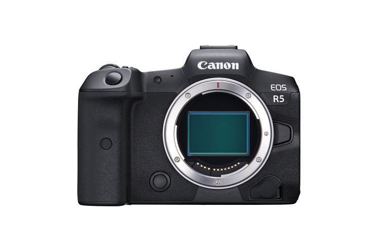 Canon EOS R5_BK_TheFront_Body