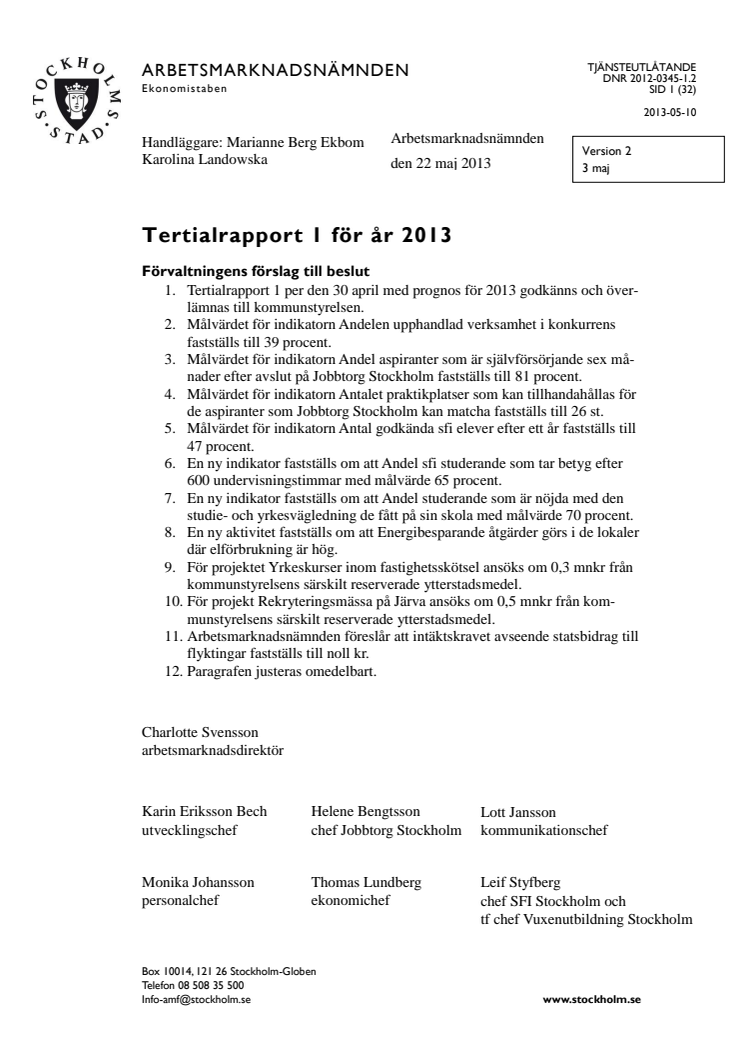 Ulla Hamilton (M): Glädjande resultat från Jobbtorg Resurs