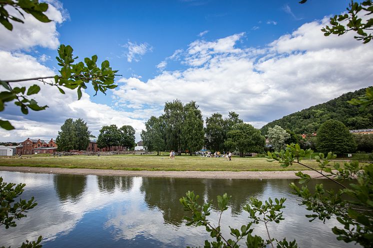 Vannspeilet i Middelalderparken