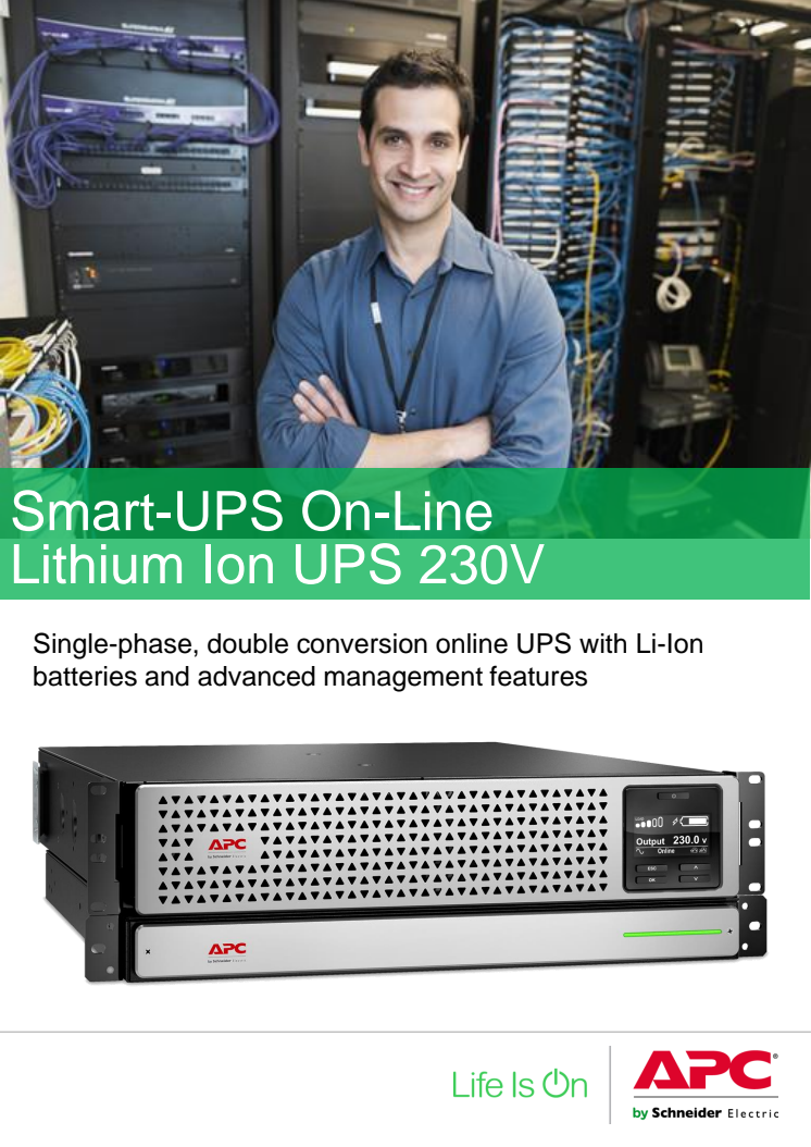 Smart-UPS On-Line Li-ion UPS 230V