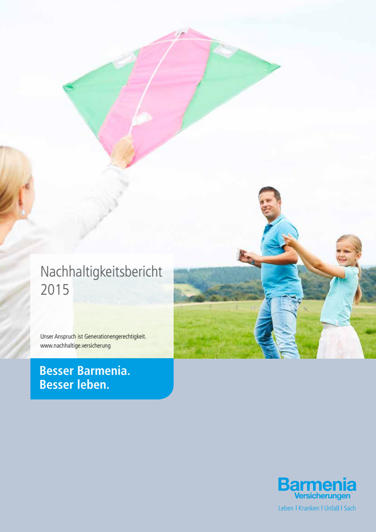 Barmenia Nachhaltigkeitsbericht 2015