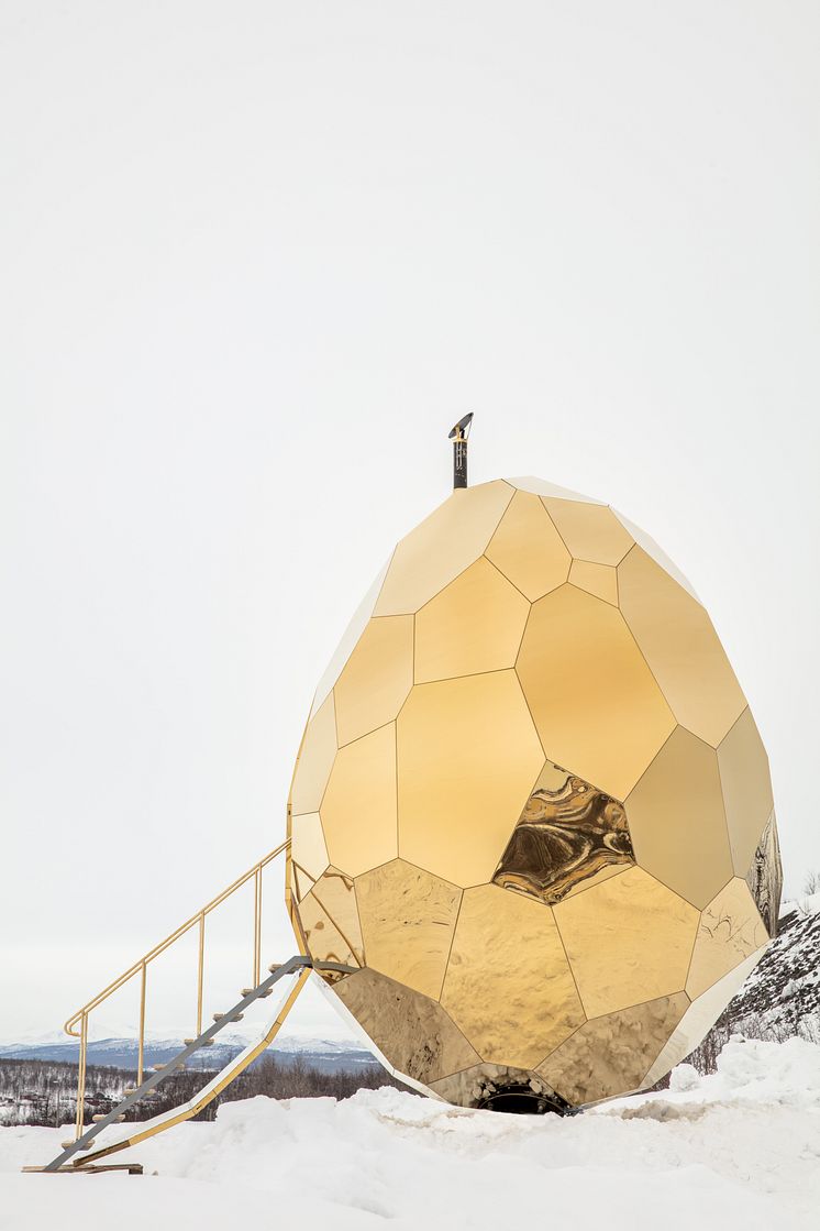 Solar Egg, Riksbyggen, Kiruna