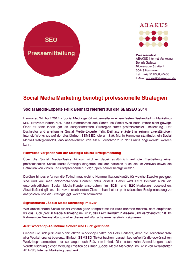 Social Media Marketing benötigt professionelle Strategien