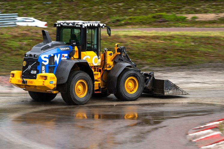 Volvo L70H hjullastare - World RX of Sweden