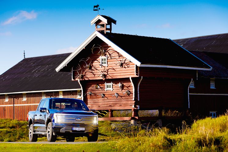 Ford F-150 Lightning høst 2023 Norge (3)