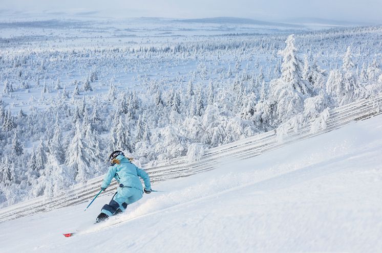 Utmanande utförsåkning