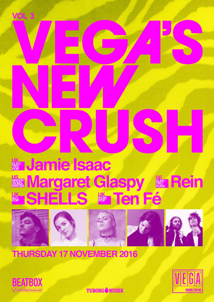 VEGA's New Crush vol. 3 plakat 