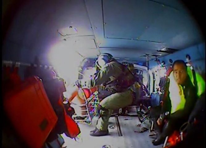 Image - ACR Electronics - USCG footage of the rescue