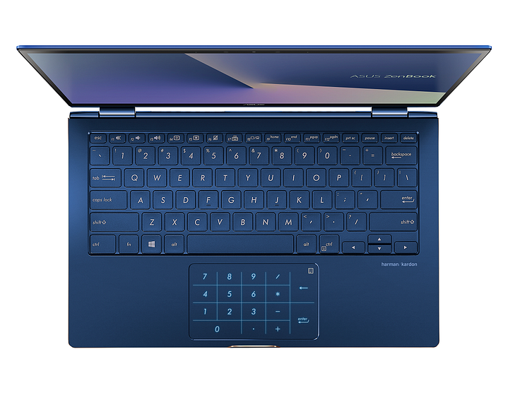 ASUS ZenBook Flip 13_UX362_Royal Blue_NumberPad