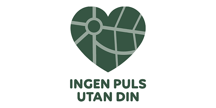 Logga - Ingen puls utan din