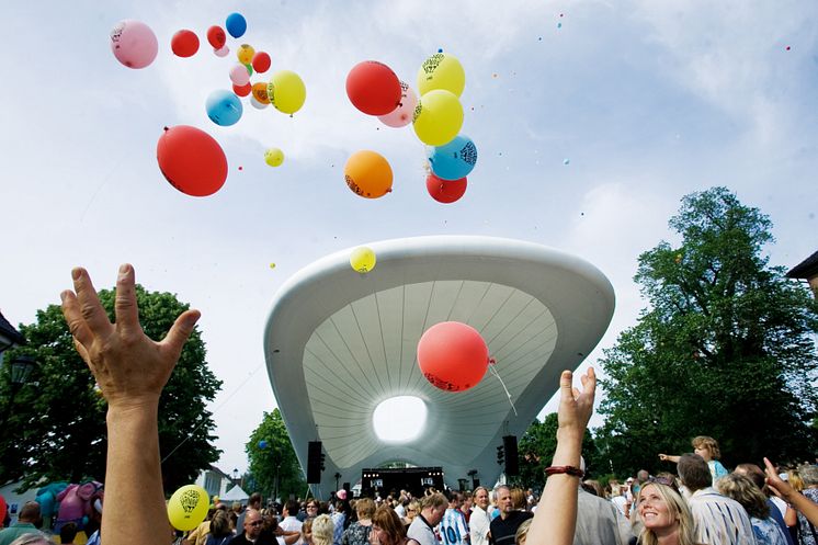 Kongsber Jazzfestival får telt til Barnival