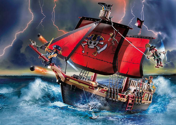 Totenkopf-Kampfschiff (70411) von PLAYMOBIL