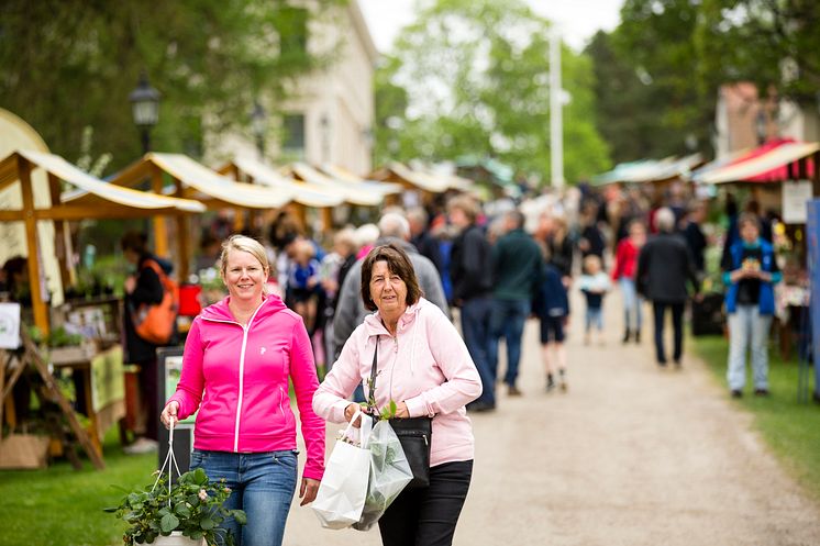 Trädgårdsdag i Karlslund