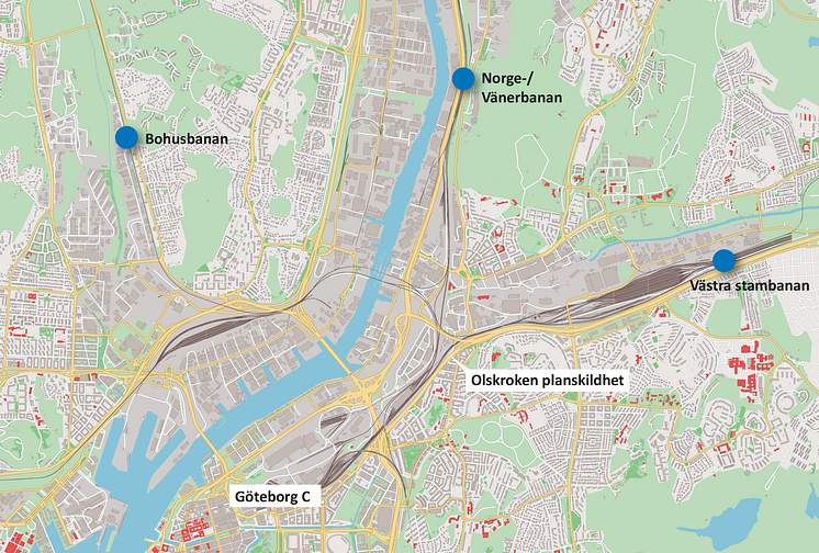 Arbeten vid Olskroken påverkar flera tågbanor.png