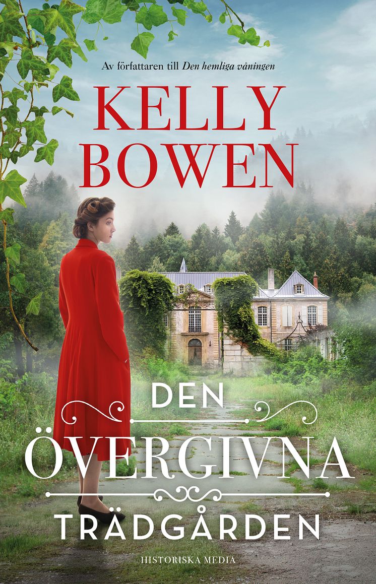 Den övergivna trädgården omslag