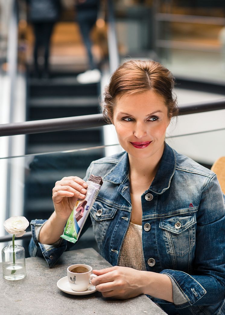 Pressbild Nutrilett Low sugar bar with Blueberry - Print