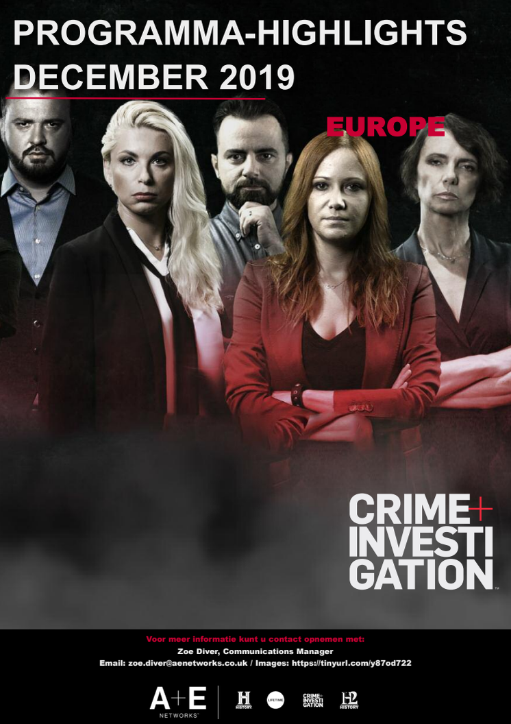 Crime+Investigation Programma - Highlights December 2019