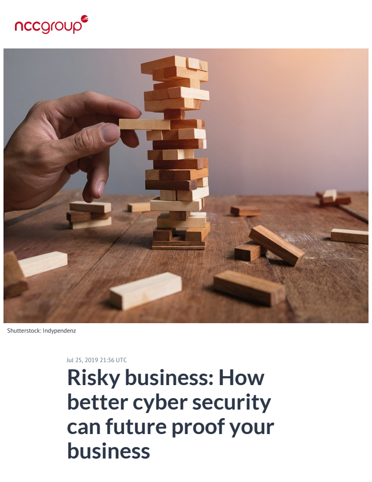 Risky business: How better cyber security can future proof your business