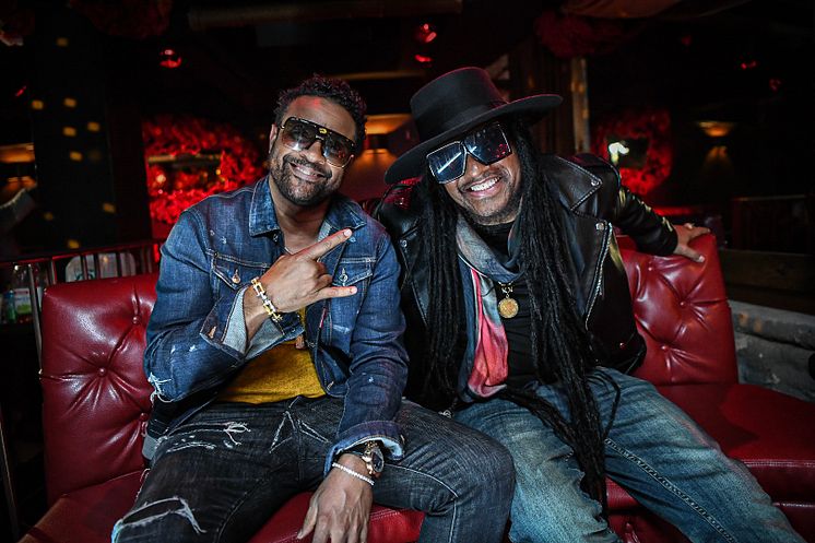 Maxi Priest & Shaggy - videoshoot credit @lightmattersstudio