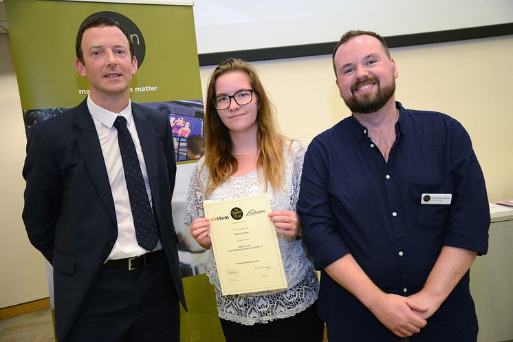 Schools Physicist of the Year Award Rebecca Cather 