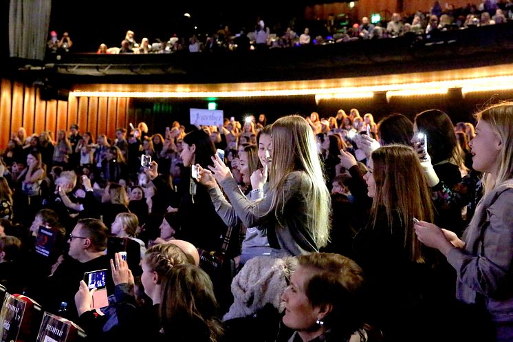 Publiken inne på Rigoletto