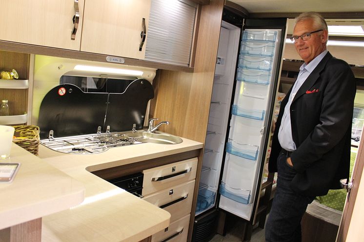 Svenskarna tillbringar allt mer tid i köket, något som Hobby Caravan har tagit fasta på berättar, Mats Svensson på Hobby
