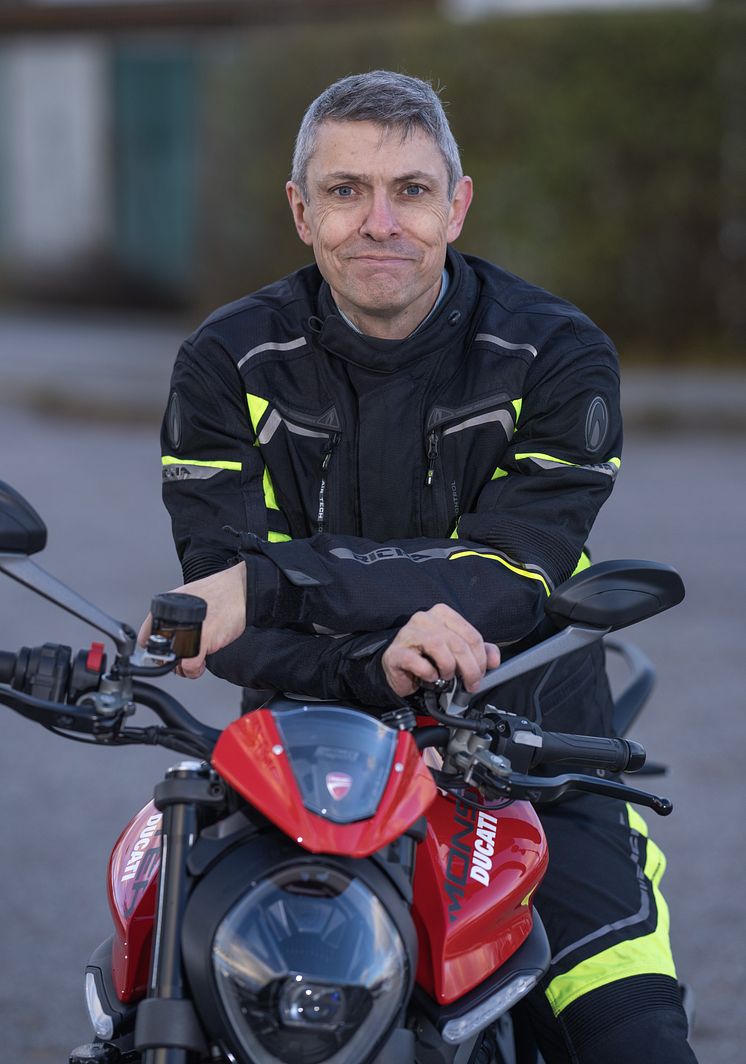 Niklas Kristoffersson, vd för Moped- och MC-branschen