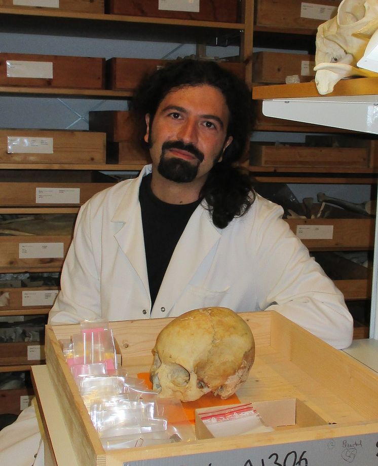 Christos Economou forskare vid institutionen för arkeologi och antikens historia vid Stockholms universitet