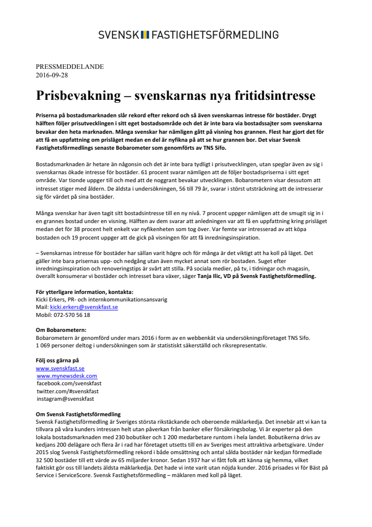 Prisbevakning – svenskarnas nya fritidsintresse