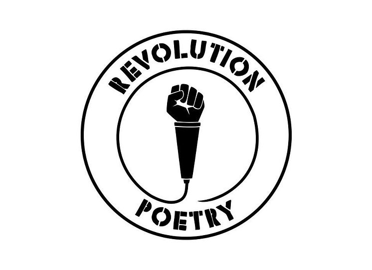 Revolution Poetry logga SVART web