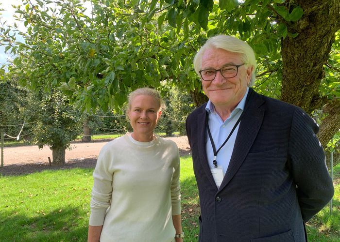 Sofia Hyléen Toresson och Mats Hallkvist