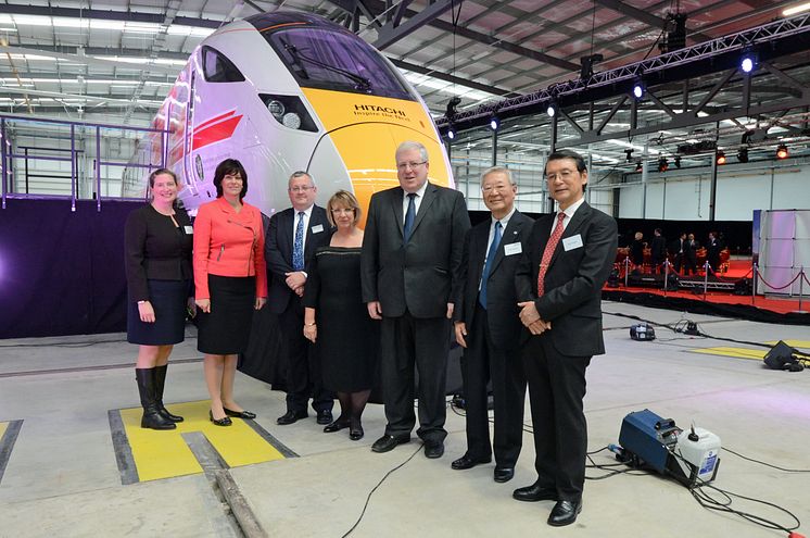 Hitachi brings rail manufacturing back to its British birthplace 