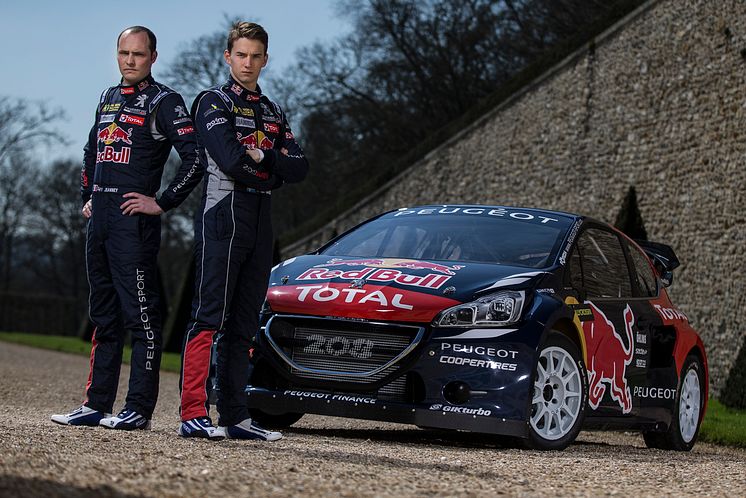 Team Peugeot-Hansen satsar fullt ut i rallycross-VM 2015!